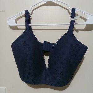 Aerie Navy Blue Lace Bra Size38DD